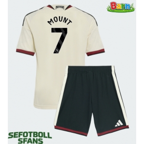 Manchester United Mason Mount #7 Tredjeställ Barn 2026-27 Kortärmad (+ Korta byxor)